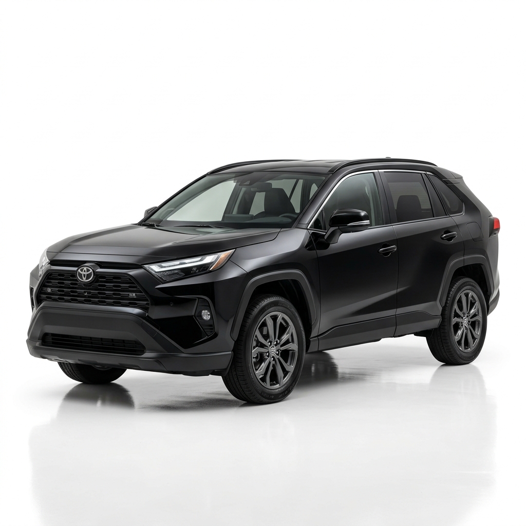Black Toyota premium SUV